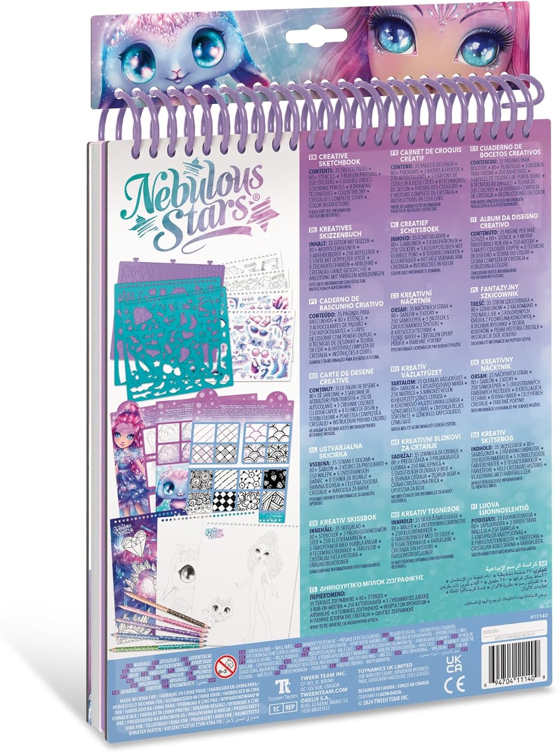 Nebulous Stars Cristalia Creative Sketchbook — view 5