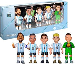 MINIX Football Stars 5-Pack Action Figures – Messi, Lautaro, Álvarez, Mastantuono, Martinez (12cm) — view 5