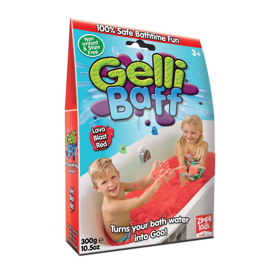 Zimpli Kids Gelli Baff Lava Blast Red 300g 5004 - Colorland Toys