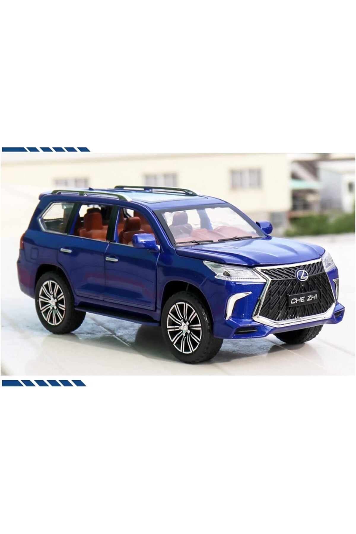 Colorland Lexus LX 570 Pull Back Die Cast 1:24 Scale – 1 Piece — view 6