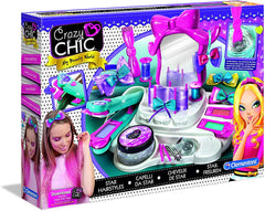 Clementoni Crazy Chic Star Hairstyle Lab with Accessories 15241 - Colorland Toys