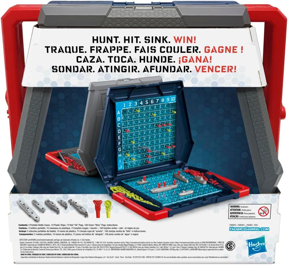 Hasbro Gaming Battleship Classic Board Game for Kids & Families Ages 7+ — view 6
