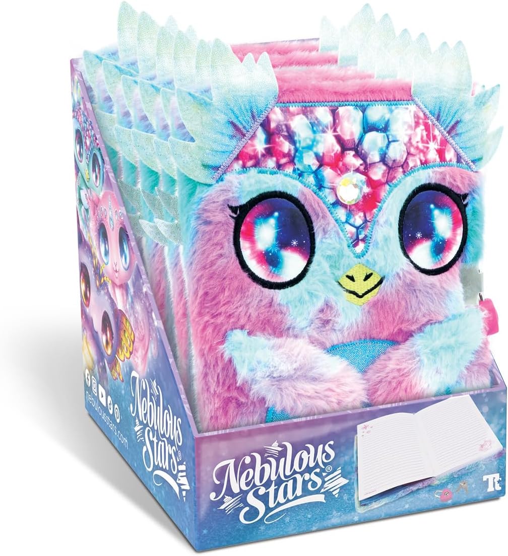 Nebulous Stars Aura Soft Plush Locked Secret Diary for Girls — view 6