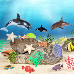 Terra by Battat 60-Piece Terra Marine World AN2772Z - Colorland Toys