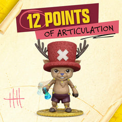 One Piece Tony Chopper 10cm Action Figure with 6 Accessories — view 6