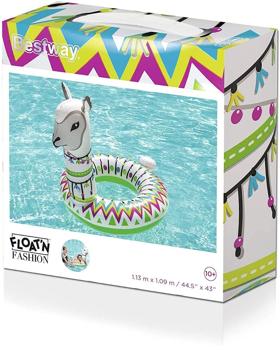Bestway Inflatable Alpaca Shaped Swim Ring 36158 - Colorland Toys