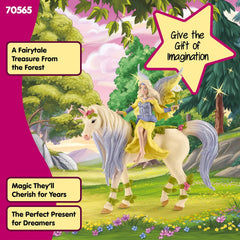Schleich bayala Fairy Sera with Blossom Unicorn Toy, Ages 5+ — view 6