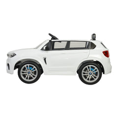 BMW X5M Battery Operated SUV Ride On Car White 6661R - Colorland Toys