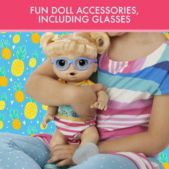 Baby Alive Step n Giggle Baby Blond Hair E5247 - Colorland Toys