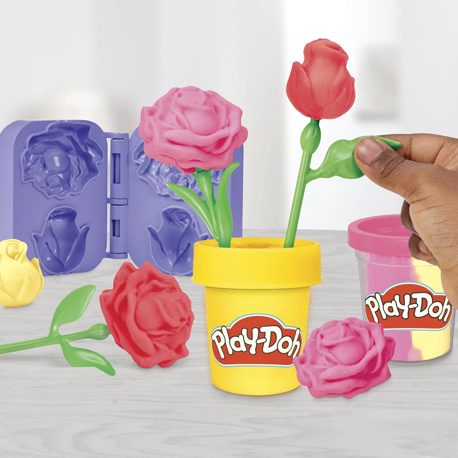 Play-Doh Lil Roses Flower Toy Arts & Crafts Kit for Kids 3+ — view 6
