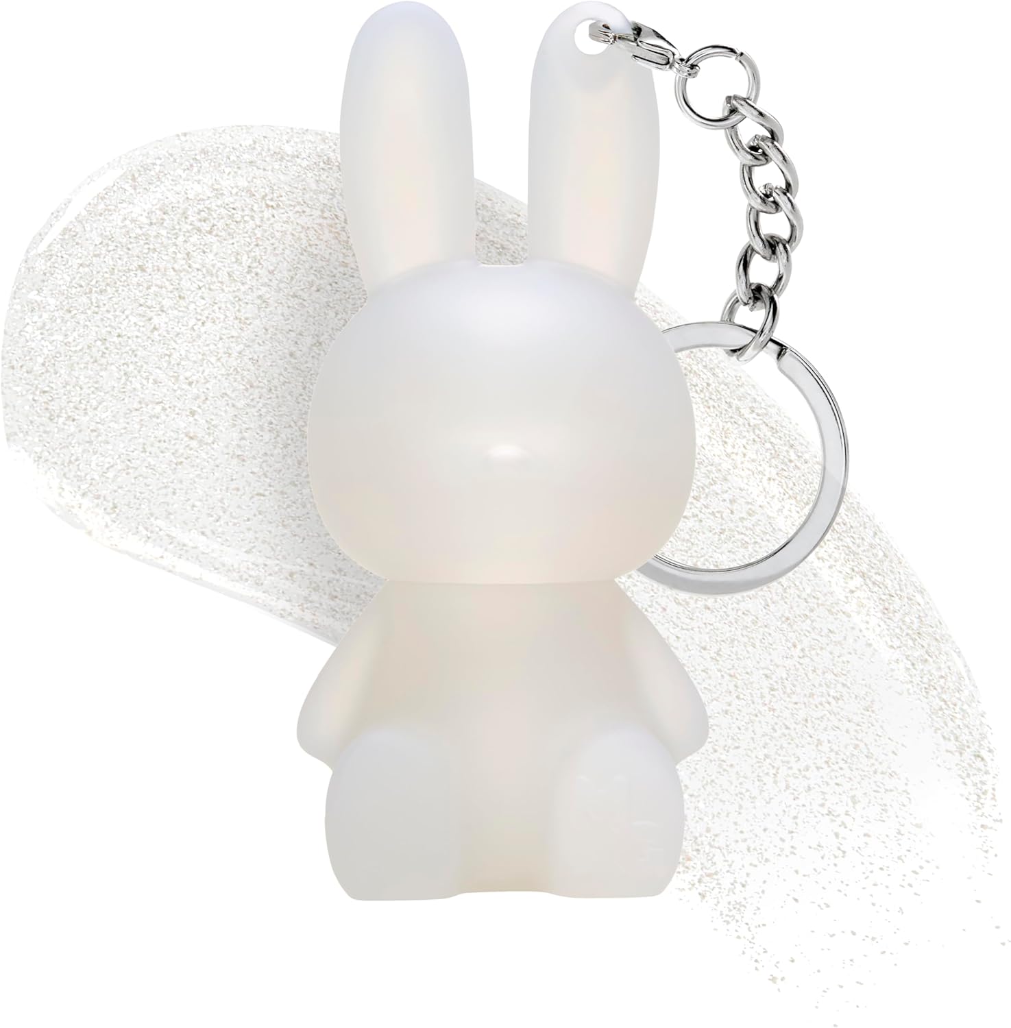 Mini Glam Cosmetic Bunny Lip Gloss, Keychain, White – MGA Entertainment — view 6