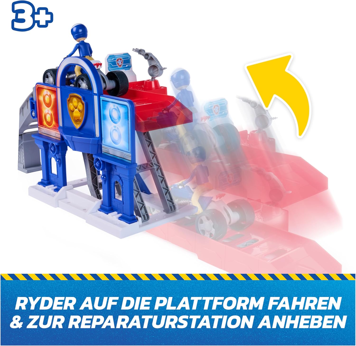 PAW PATROL Search & Rescue Lift & Repair Playset with Ryder Figure — view 6