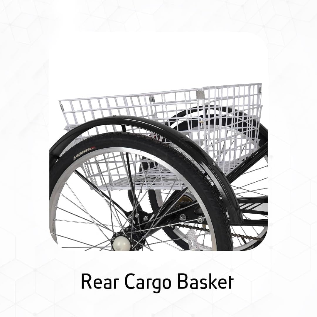 Vaux Tricycle 24 Basket Black VX-BASKET — view 6