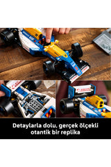 LEGO Icons Williams Racing FW14B & Nigel Mansell 10353 F1 Car Set — view 6