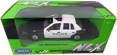 1/24 Scale Ford Crown Victoria Police Car Die-cast Model - OPO 10 — view 6