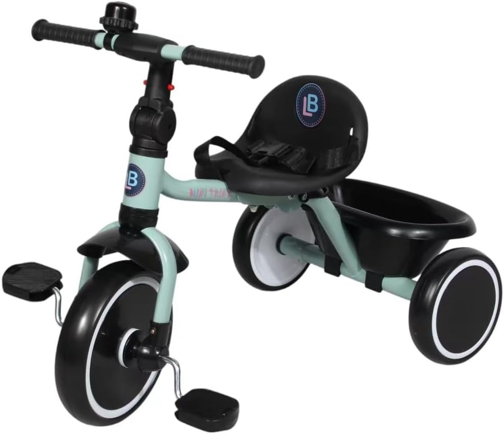 Foldable Tricycle LB 266 for Toddlers, Pink — view 6