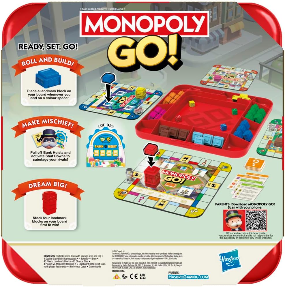 Monopoly GO! Board Game – Travel Edition for 2–4 Players, Ages 8+ — view 6
