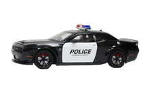 Dodge Challenger Police Die-Cast Car 1:24 Scale – Pullback Toy