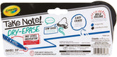 Crayola Take Note Dry Erase Markers Chisel Tip CY58-6568 - Colorland Toys