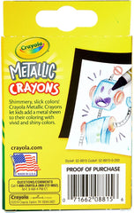 Crayola Crayons Metallic 24 Pkg 52-8815 - Colorland Toys
