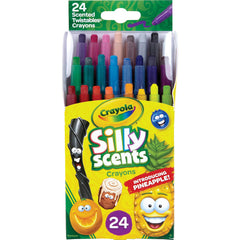 Crayola Silly Scents Twistables Mini Crayons 24ct 52-9624 - Colorland Toys