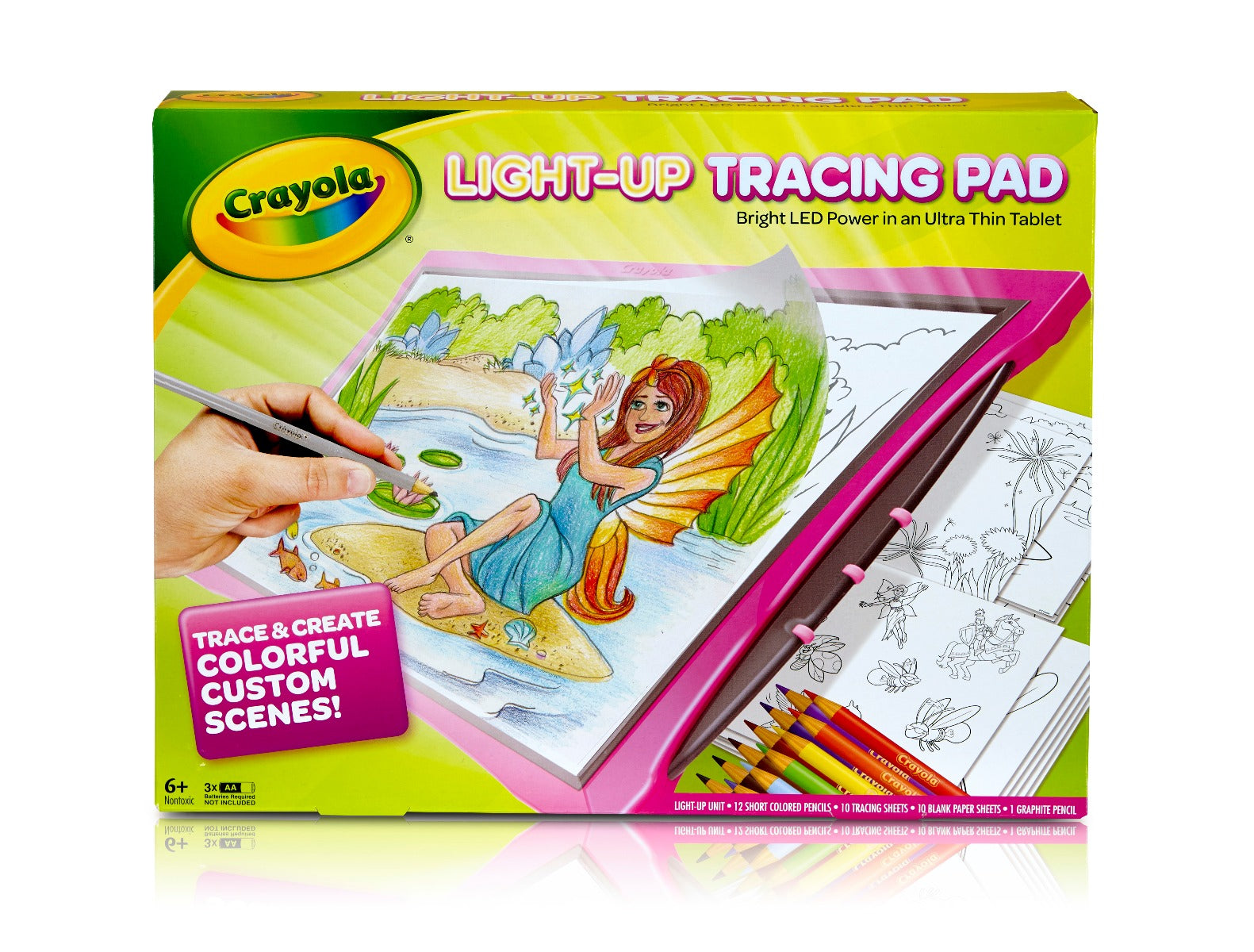 Crayola Light Up Tracing Pad Girls 04-0137 - Colorland Toys
