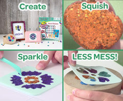 Crayola Glitter Dots Stencil Stickers 04-0628 - Colorland Toys