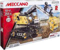 Meccano Excavator 2-Model Set 6027036 - Colorland Toys
