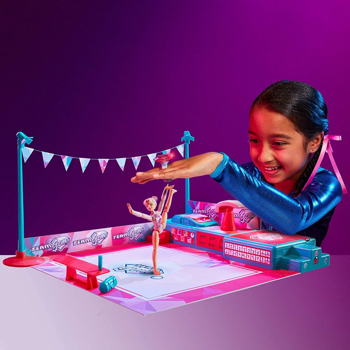 Team Gem Vault Arena Playset Luna Doll - Colorland Toys