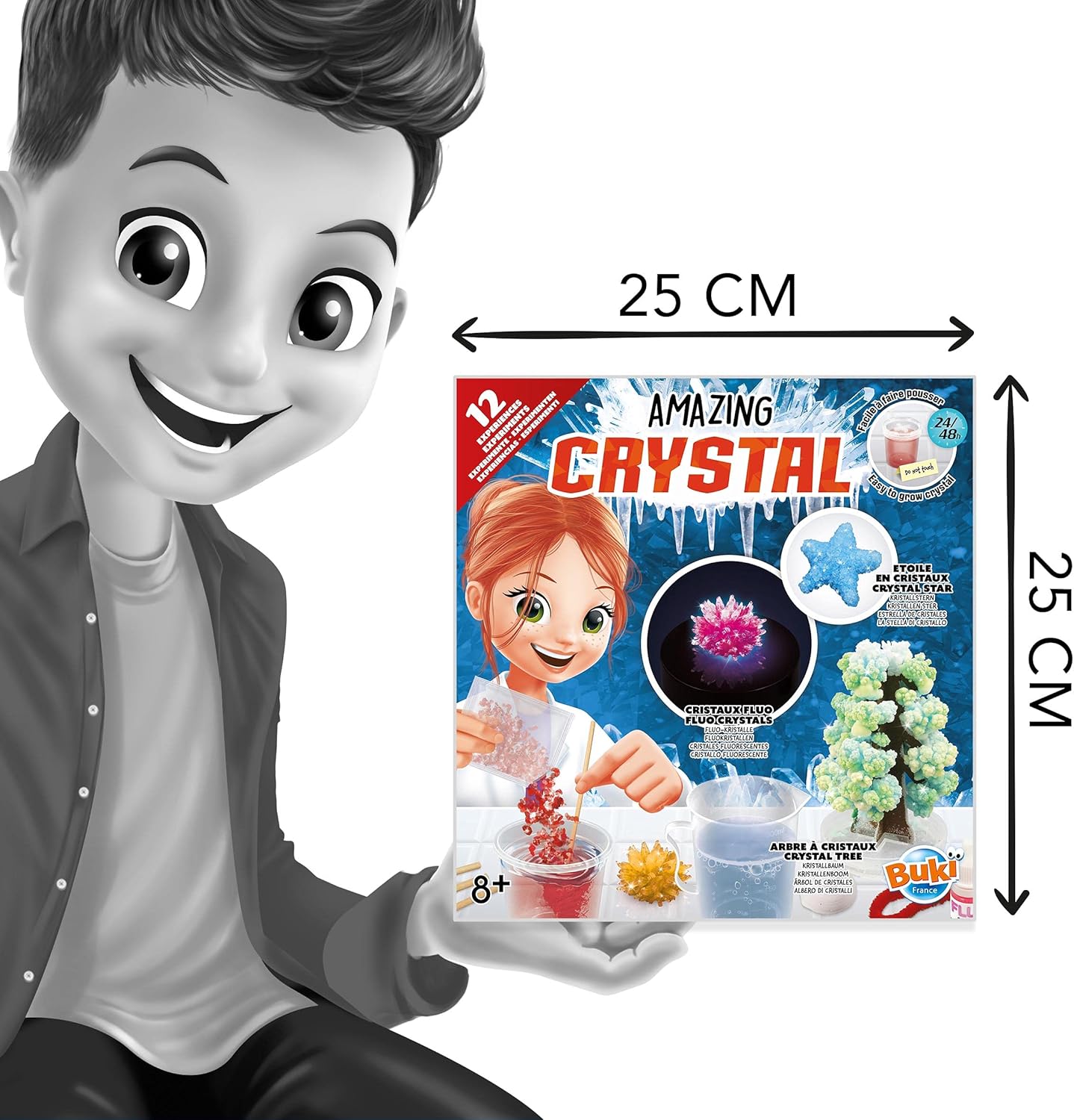Buki France Amazing Crystal Science Kit for Kids — view 7