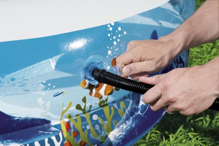 Bestway Sea Creatures-Printed Swimming Pool 2.62mx1.57mx46cm 54118 - Colorland Toys