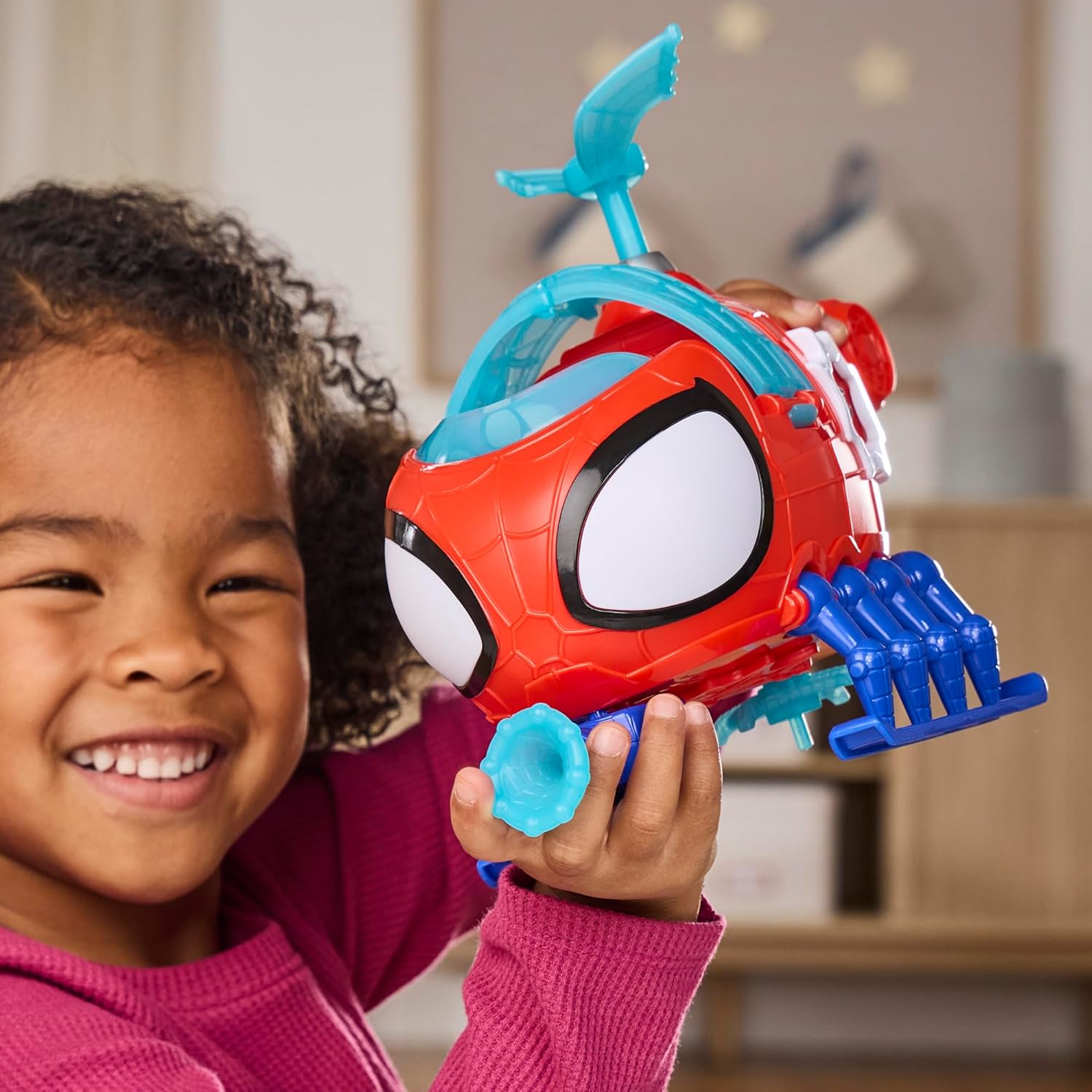 SPIDEY AND HIS AMAZING FRIENDS Marvel Team Spidey Copter 3-Inch Figure Set — view 7