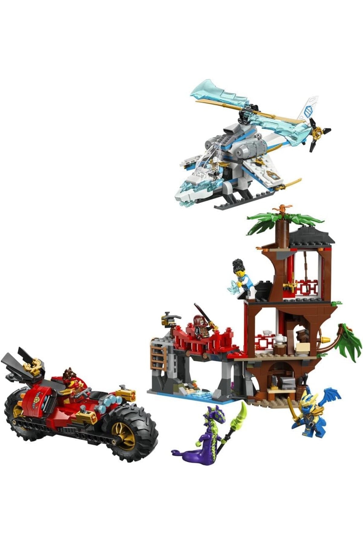 LEGO Ninjago Ninja Vehicle Tree House Battle — view 6