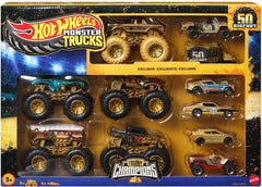 Hot Wheels Monster Trucks Glow in the Dark 10-Pack Cars & Trucks — view 7