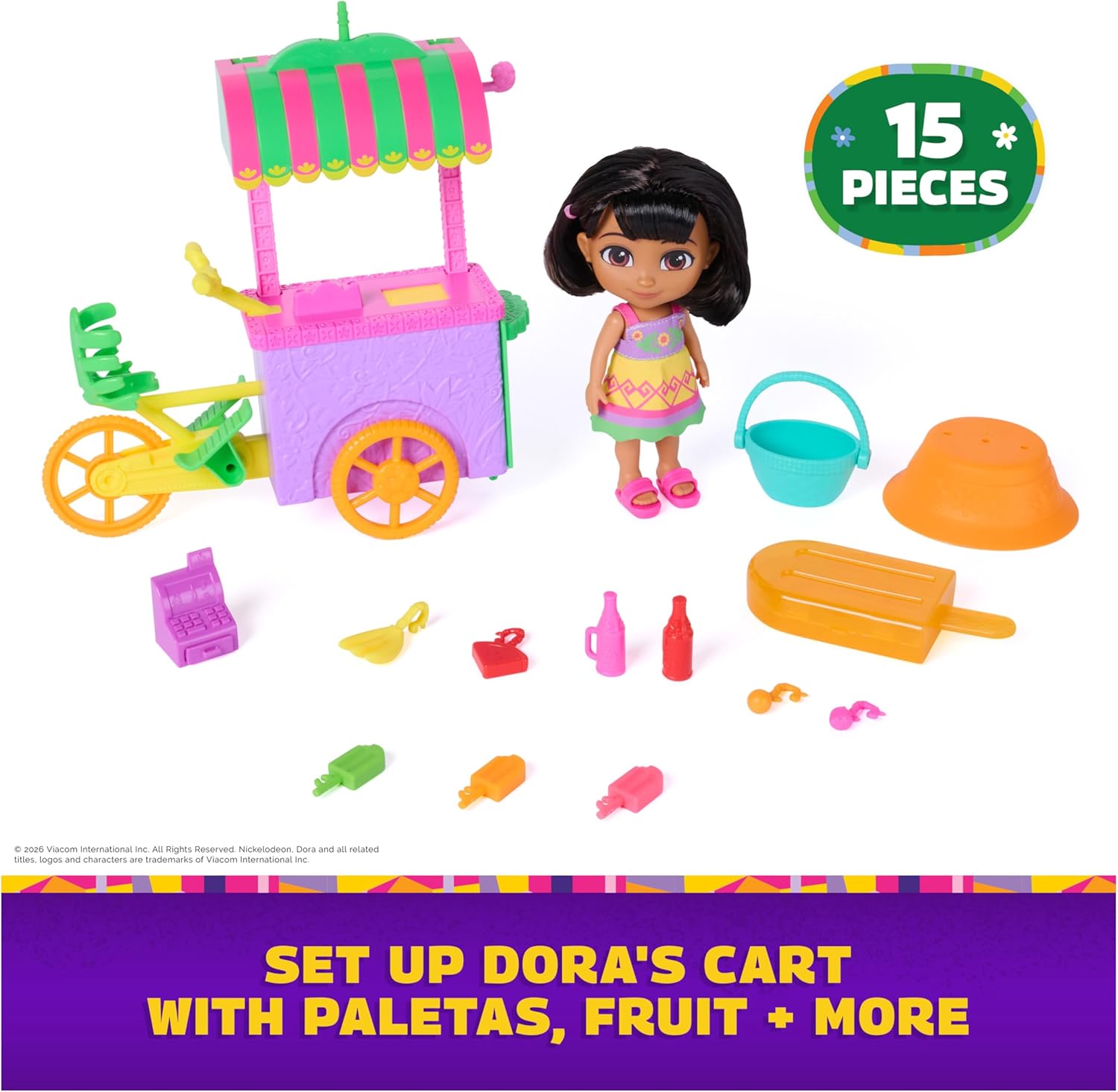 Dora the Explorer Pop 'N' Go Treat Cart — view 7
