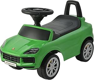 Porsche Cayenne Ride On Push car Green 328/LB-328 — view 7