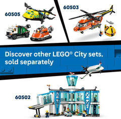 LEGO 60504 Coast Guard Rescue Boat & Helicopter LEGO-6585657 — view 7