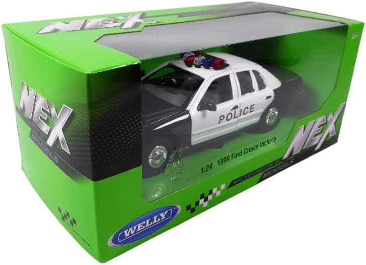 1/24 Scale Ford Crown Victoria Police Car Die-cast Model - OPO 10 — view 7