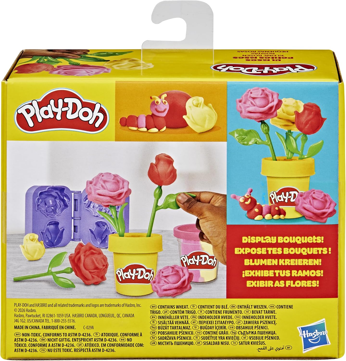 Play-Doh Lil Roses Flower Toy Arts & Crafts Kit for Kids 3+ — view 7