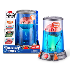 Robo Alive Brain Rot Brian Action Figure 71172