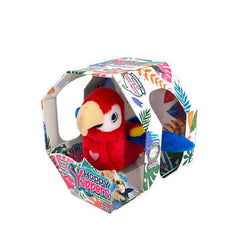 Happy Nappers Yappers Red Parrot 9594 - Colorland Toys