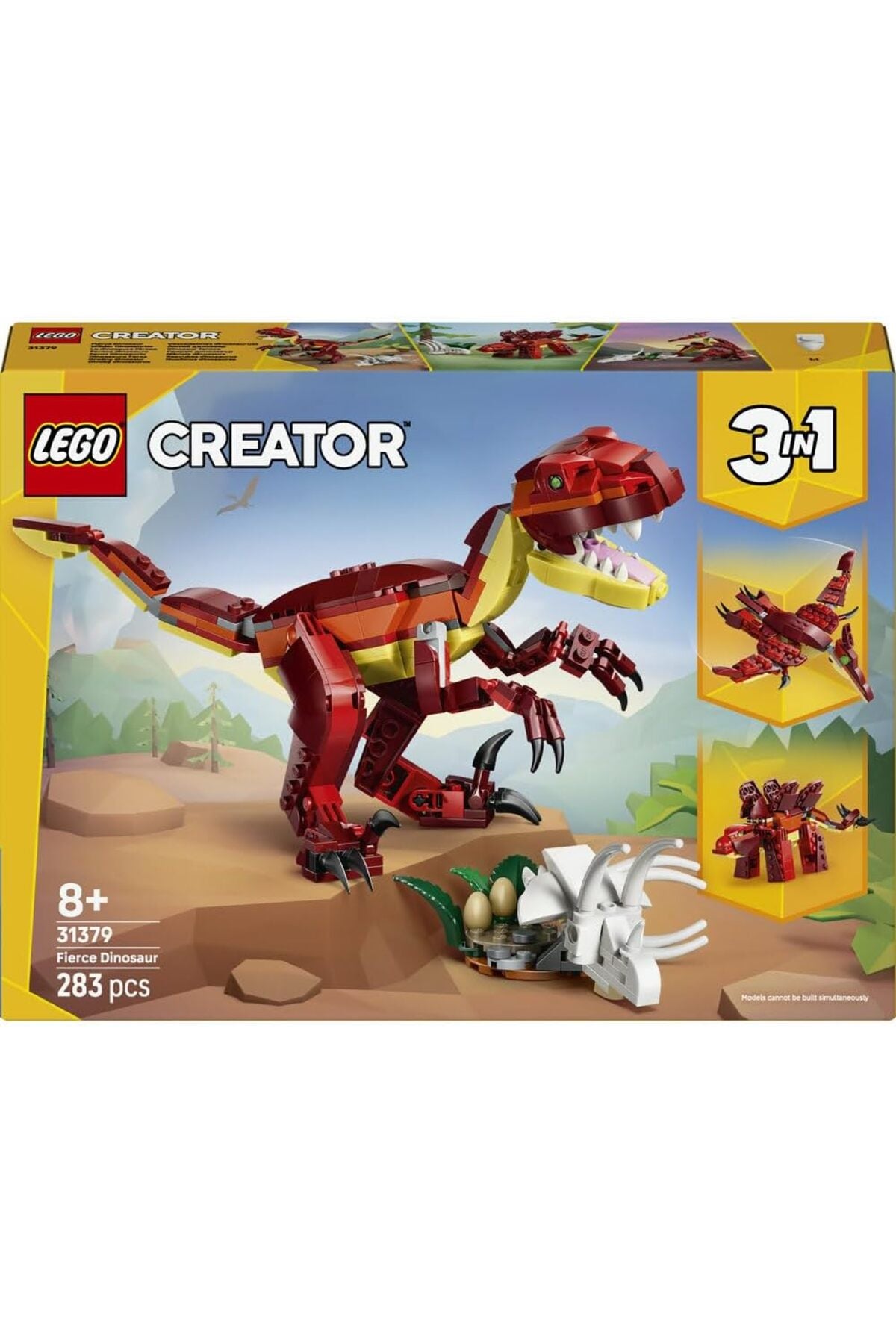 LEGO Creator 3-in-1 Fierce Dinosaur Building Set — view 8