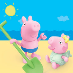 Peppa Pig Siblings Beach Day Playset with 3 Figures & 5 Accessories — view 8
