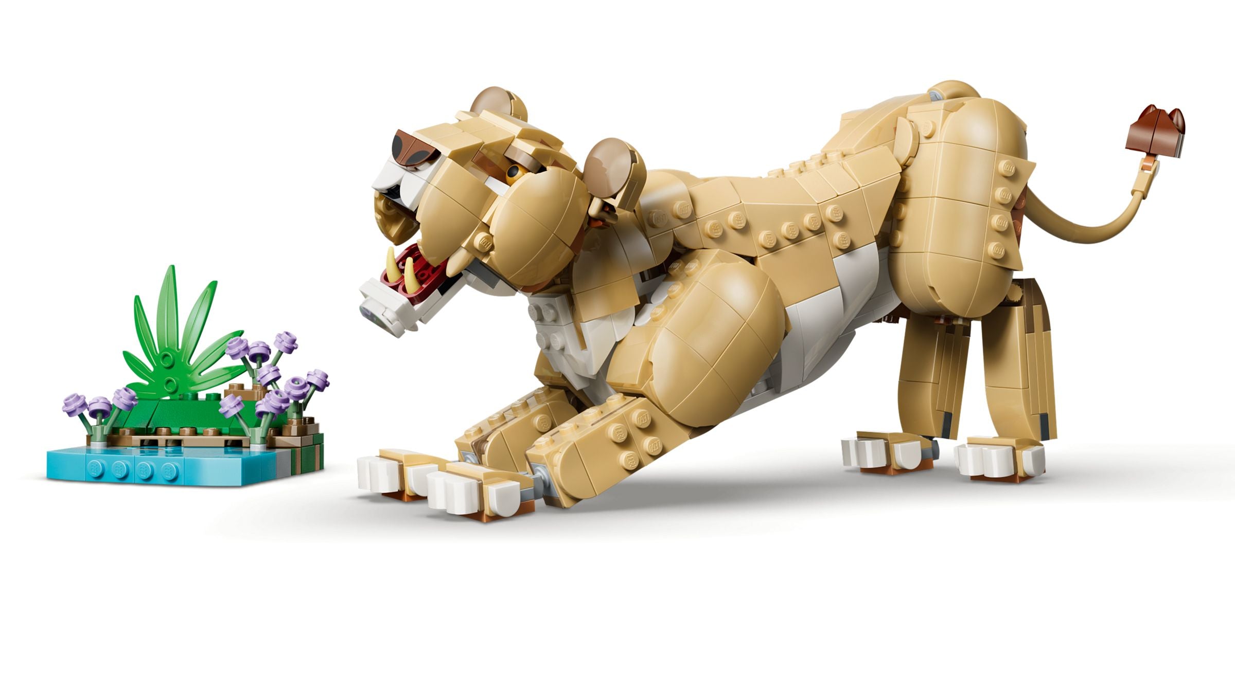 LEGO Creator 31386 Majestic Lion 3-in-1 Building Set, 839 Pieces — view 8