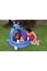 Bestway Covered Hippo Baby Pool 1.12mx99cmx97cm 52218 — view 8