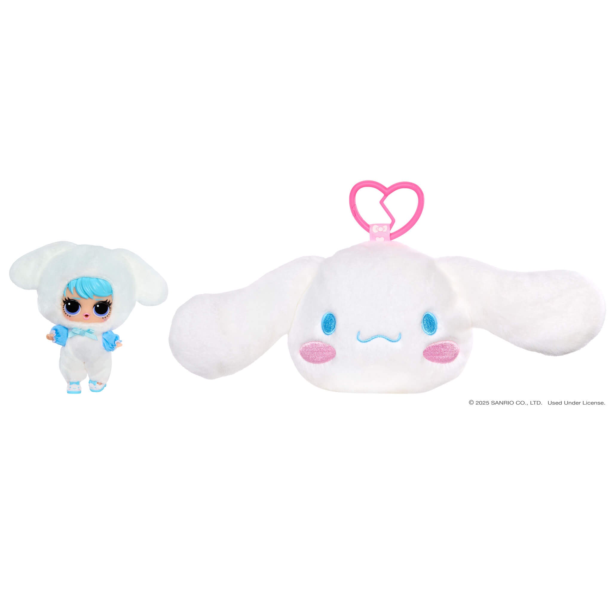 LOL Surprise Loves Hello Kitty™ Reversible Plush Surprise Keychain — view 8