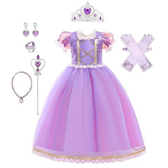 Disney Princess Cinderella Classic Costume for Girls, Blue, M (7-8) — view 6
