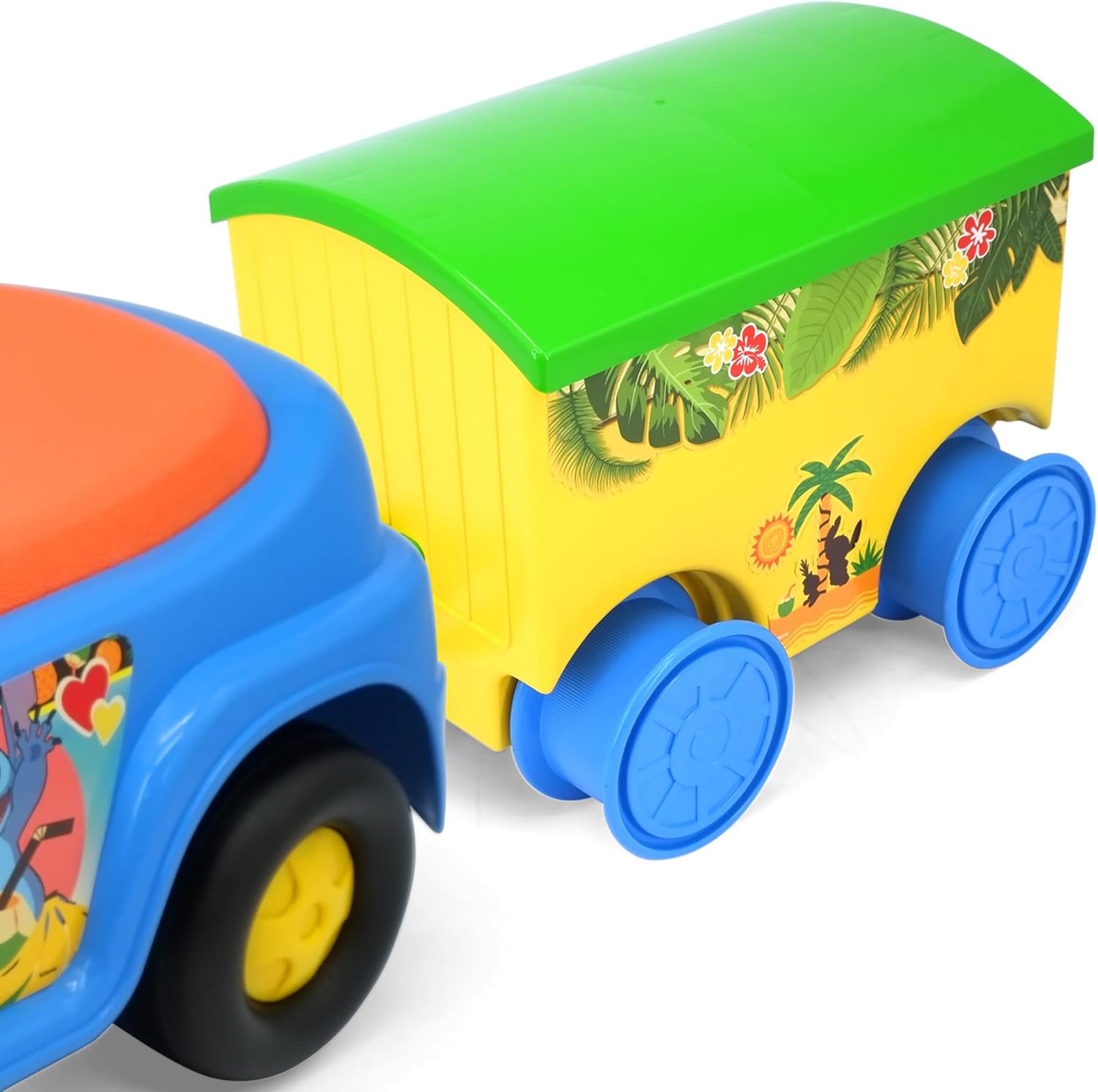 Kiddieland Lights N' Sounds Camper & Trailer - Stitch Ride-On — view 8