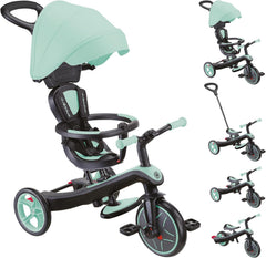 GLOBBER Explorer Trike 4-in-1 Pro Turquoise – Tricycle & Balance Bike — view 8