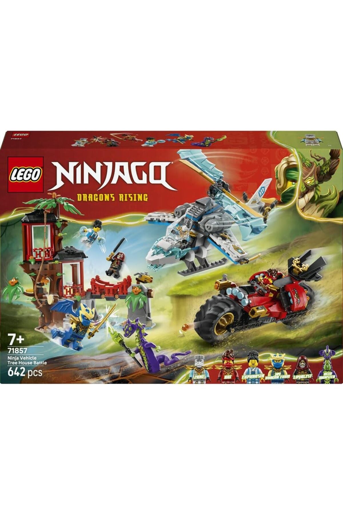 LEGO Ninjago Ninja Vehicle Tree House Battle — view 7